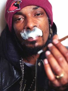 Snoop Dogg is always smoking weed. Celebrities smoking pot.